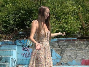 NatalieAlba Porno Video: Lost Pool fi**